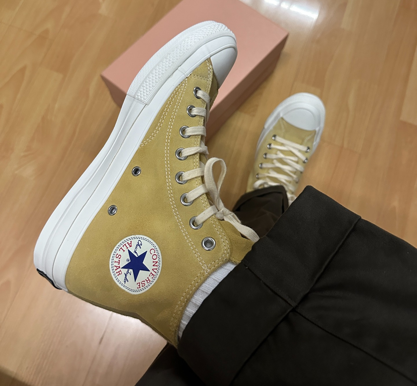 Giày Converse Addict Chuck Taylor ‘Beige Suede’ 1CL446 - Ảnh 6