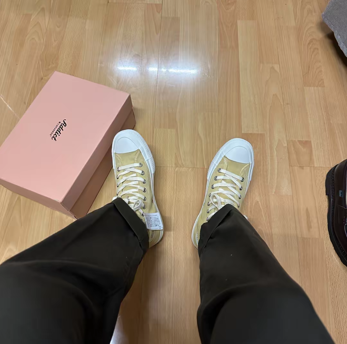 Giày Converse Addict Chuck Taylor ‘Beige Suede’ 1CL446 - Ảnh 5