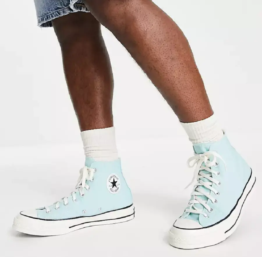 Giày Converse Chuck 70 High ‘Blue’ A09838C - Ảnh 4