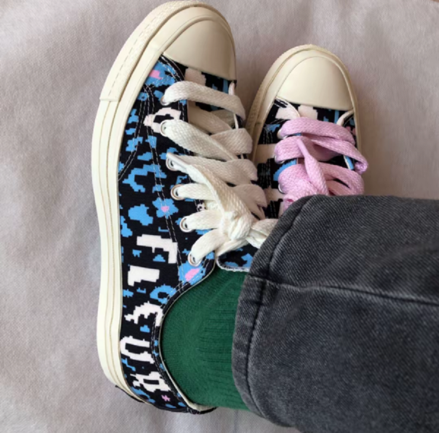 Giày Converse Chuck 70 Low ‘Camo Pack – Teal’ A11214C - Ảnh 2