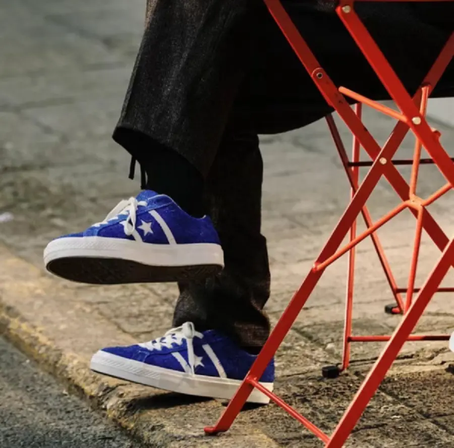 Giày Converse One Star Academy Pro Suede ‘Blue Egret’ A07311C - Ảnh 3
