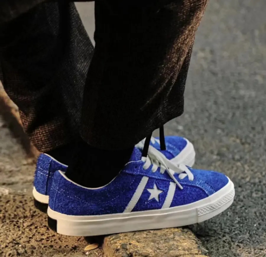 Alternative view of Giày Converse One Star Academy Pro Suede ‘Blue Egret’ A07311C