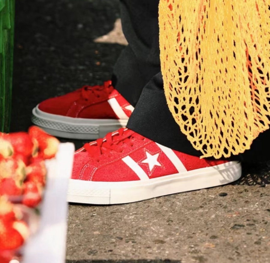 Giày Converse One Star Academy Pro Suede ‘Red Egret’ A07620C - Ảnh 4