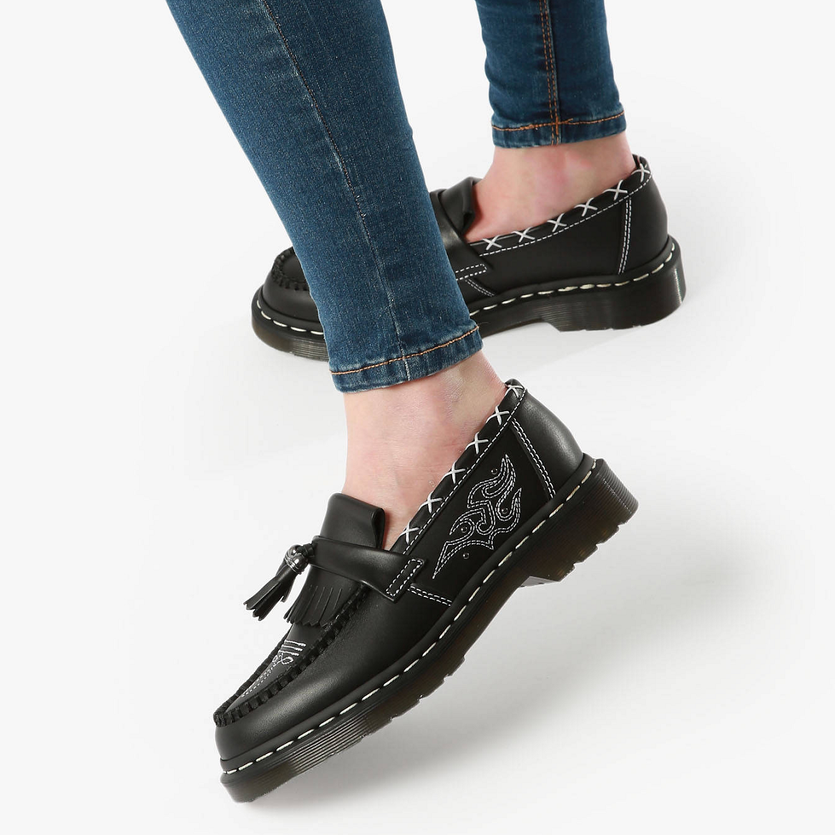 Giày Dr. Martens Adrian Tassel Loafers ‘Americana’ 31626001 - Ảnh 4