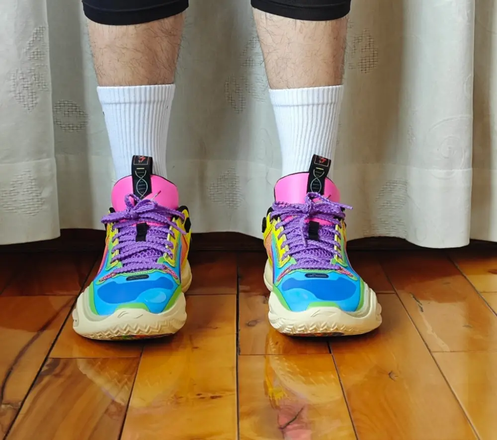 Giày Li-Ning Wade All City 11 ‘Colorful Candy’ ABAT031-7 - Ảnh 4