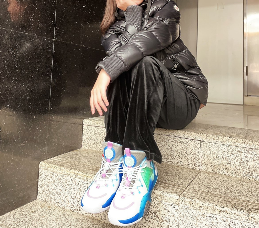 Giày Li Ning Wade All City 9 V1 ‘White French Blue’ YKBR076-15 - Ảnh 2