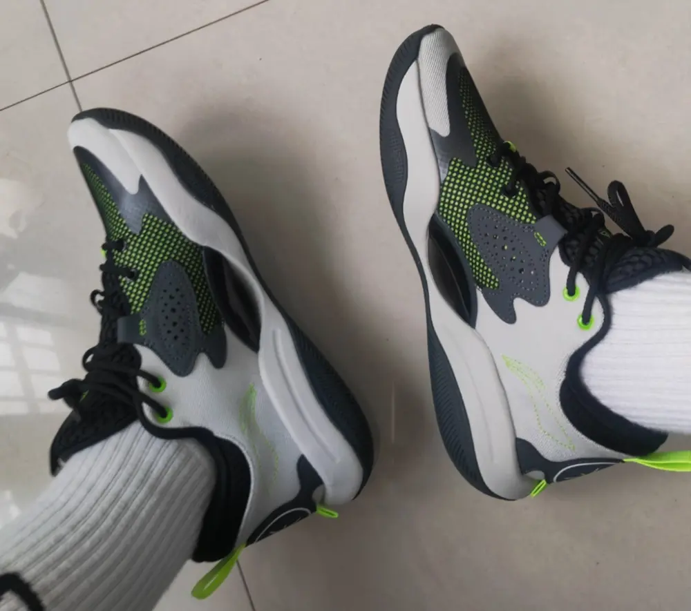 Alternative view of Giày Li-Ning Wade All Day 7 ‘Dark Grey Neon Green’ ABPT007-1