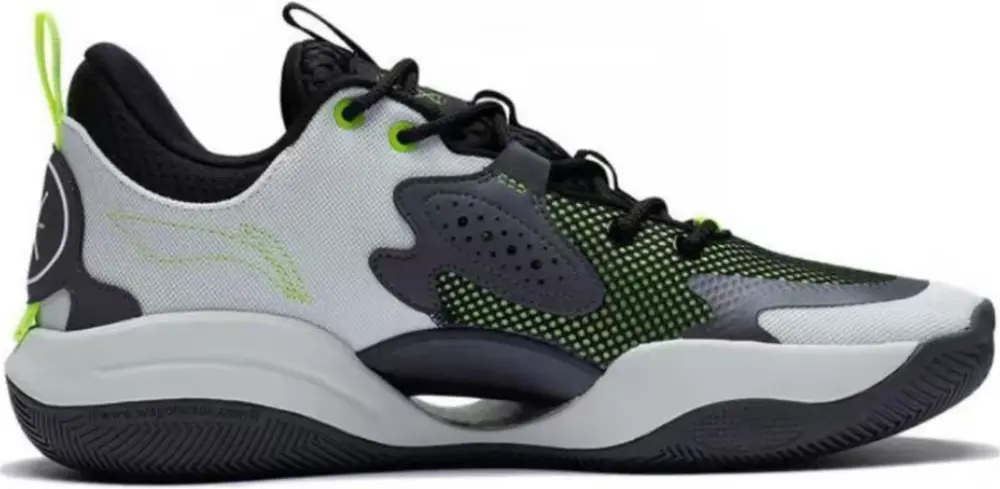 Giày Li-Ning Wade All Day 7 ‘Dark Grey Neon Green’ ABPT007-1