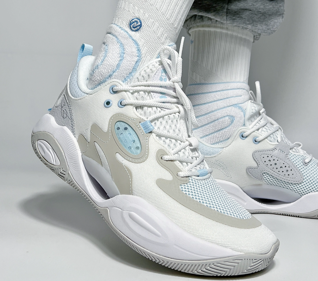 Giày Li-Ning Wade All Day 7 ‘White Light Grey’ ABPT007-4 - Ảnh 2