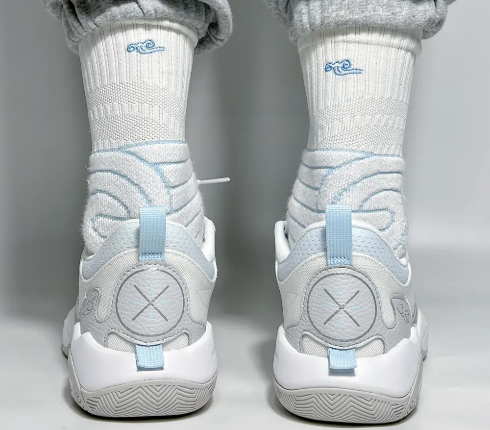 Giày Li-Ning Wade All Day 7 ‘White Light Grey’ ABPT007-4 - Ảnh 4