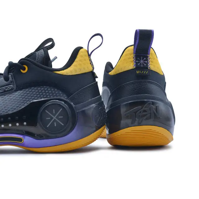 Giày Lining Way Of Wade 10 Low x D’Angelo Russell ‘Lakers Away’ ABAS083-7 - Ảnh 4