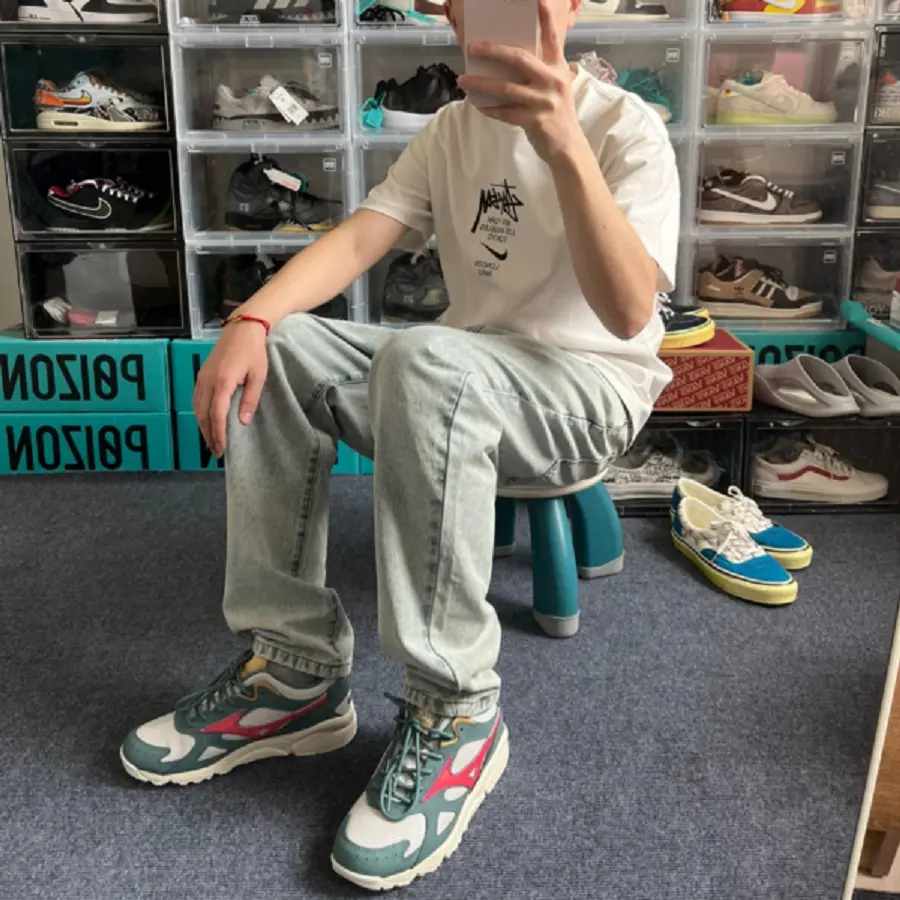 Giày Mizuno Patta x Sky Medal ‘Green Ivory’ D1GD211902 - Ảnh 6