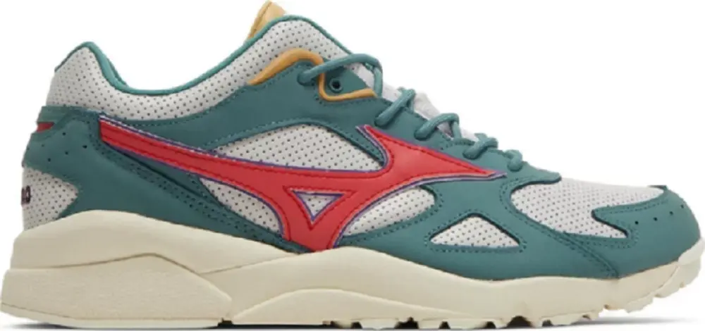 Giày Mizuno Patta x Sky Medal ‘Green Ivory’ D1GD211902