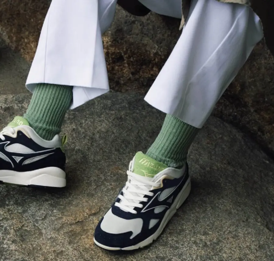 Giày Mizuno Sky Medal ‘Green Tea’ D1GA222501 - Ảnh 3
