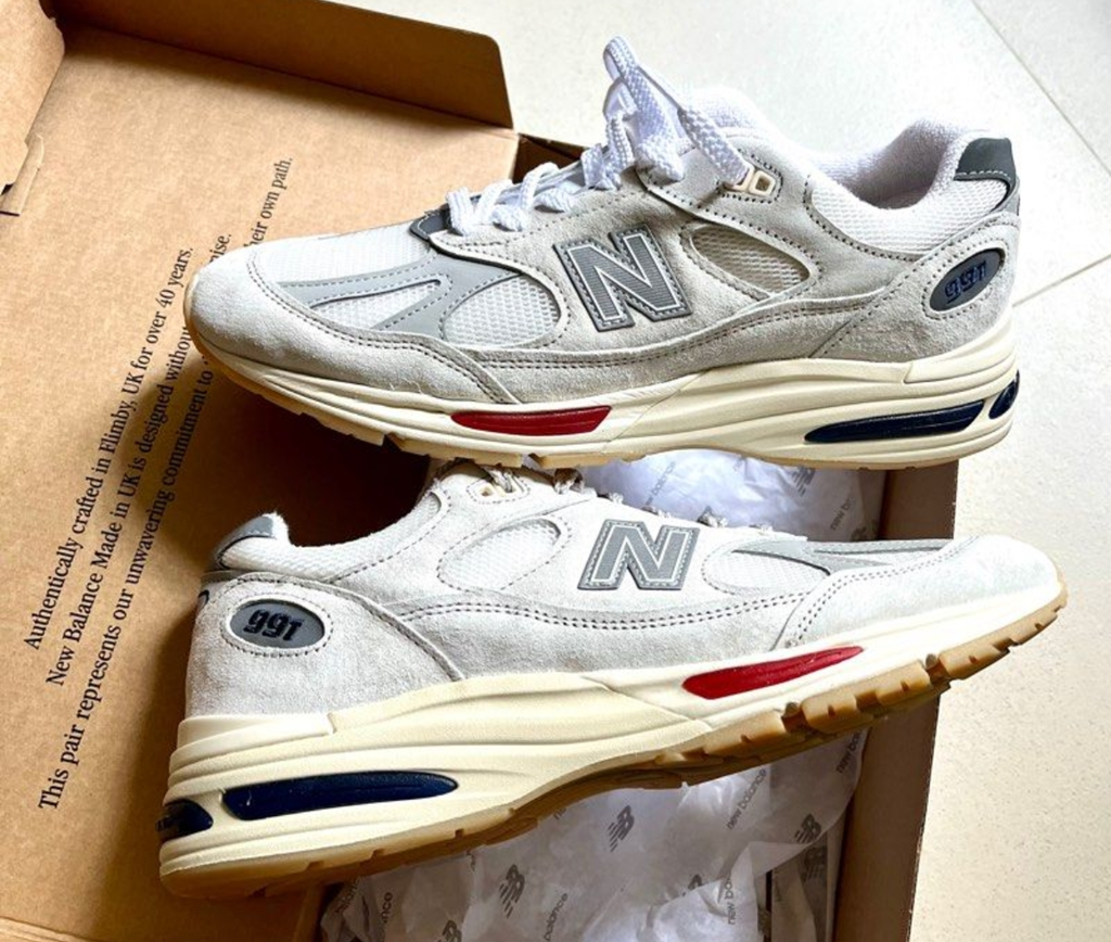 Giày New Balance 991v2 MiUK 'Vintage Sport' U991VS2 - Ảnh 4