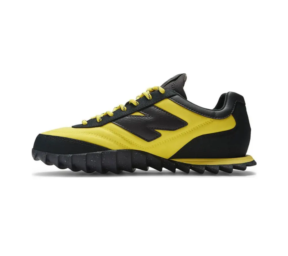 Giày New Balance x GANNI RC30 Trainers ‘Black Yellow’ URC30GA - Ảnh 4