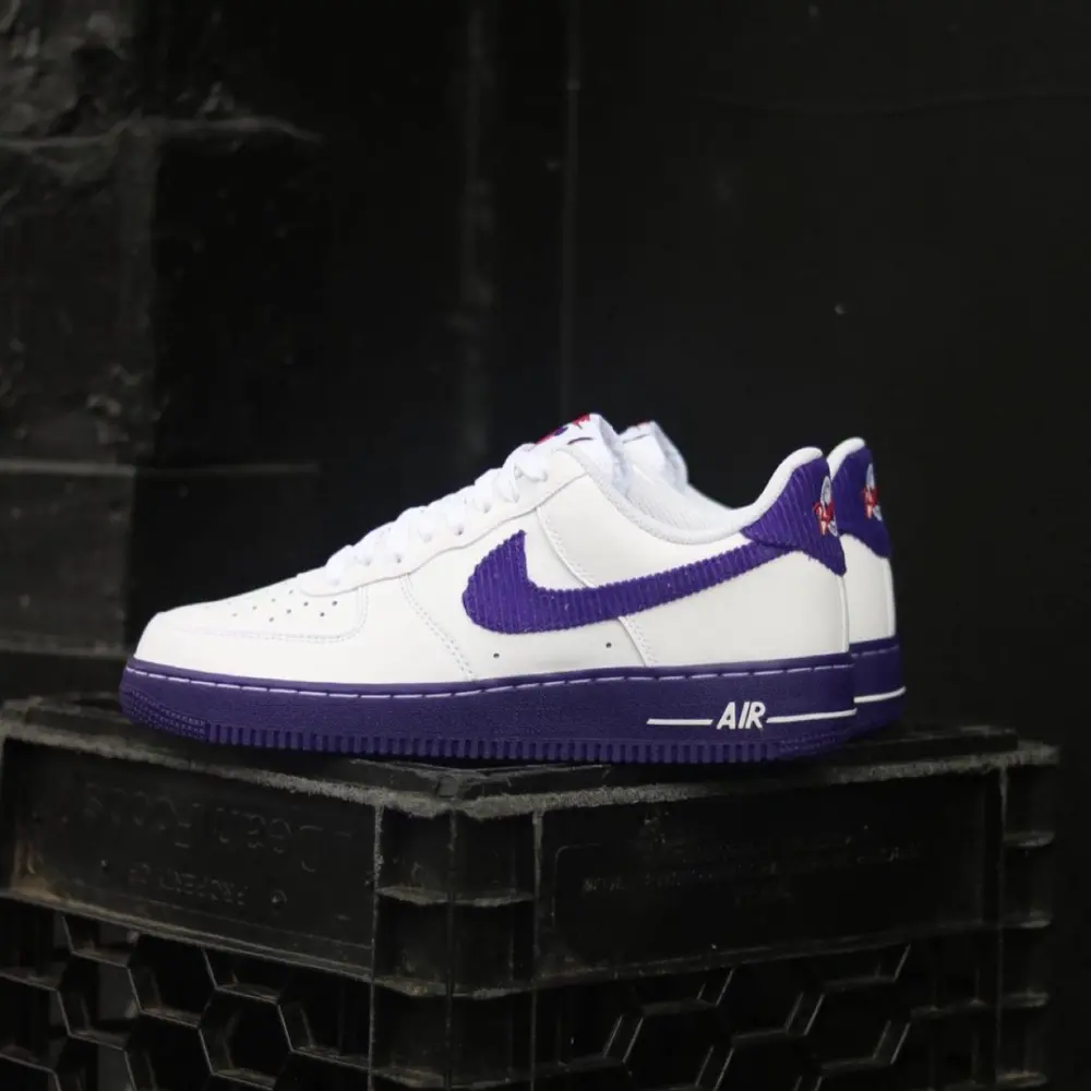 Alternative view of Giày Nike Air Force 1 ’07 LV8 EMB ‘White Court Purple’ DB0264-100