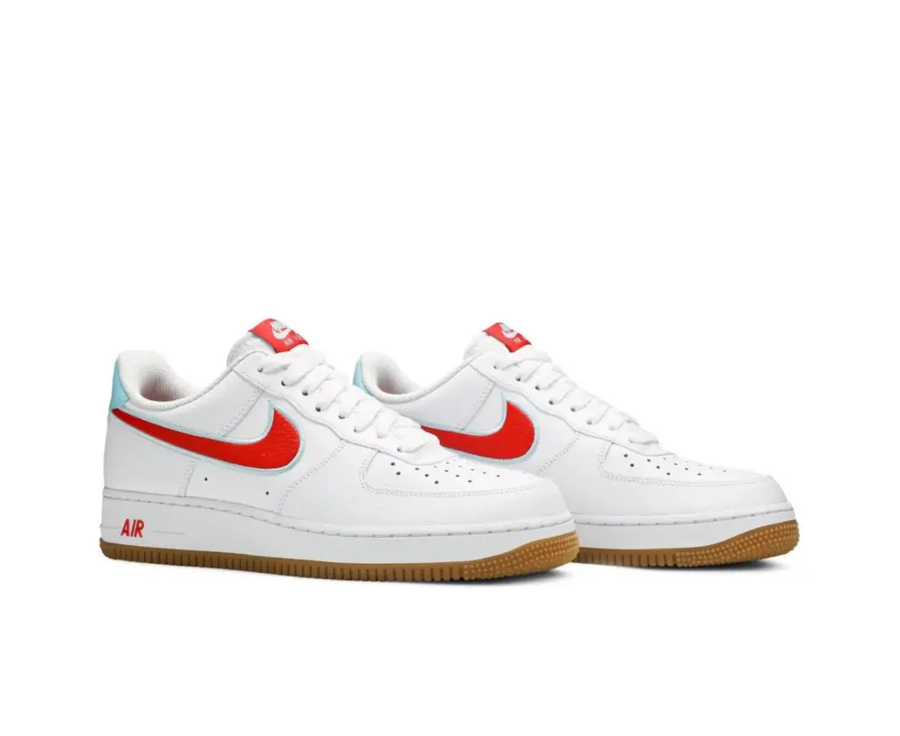 Giày Nike Air Force 1 Low ‘White Red Glacier Ice’ DA4660-101 - Ảnh 3