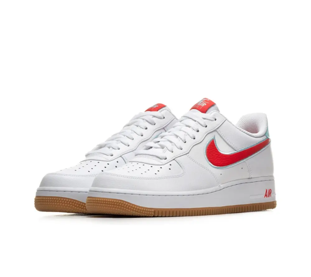 Alternative view of Giày Nike Air Force 1 Low ‘White Red Glacier Ice’ DA4660-101