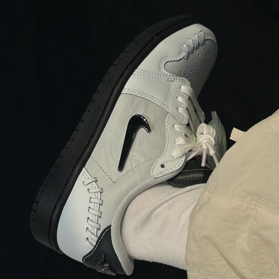 Giày Nike Air Jordan 1 MM Low ‘Phantom Dark Grey’ HM3689-001 - Ảnh 3