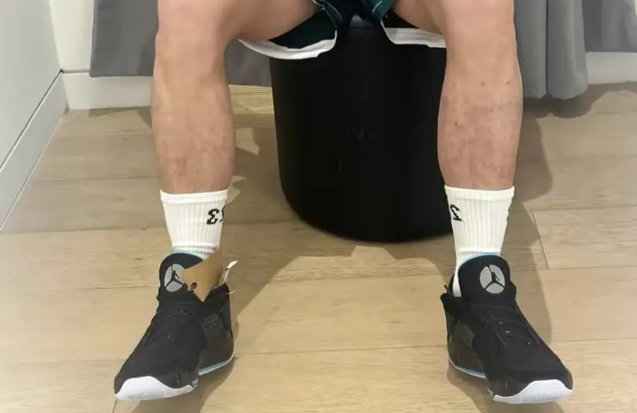 Giày Nike Air Jordan 38 Low PF ‘Black Gamma Blue’ FD2325-004 - Ảnh 3