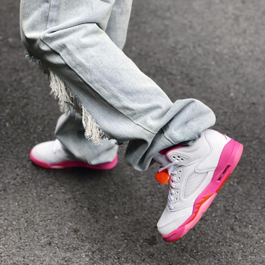 Giày Nike Air Jordan 5 Retro GS ‘Pinksicle’ 440892-168 - Ảnh 6