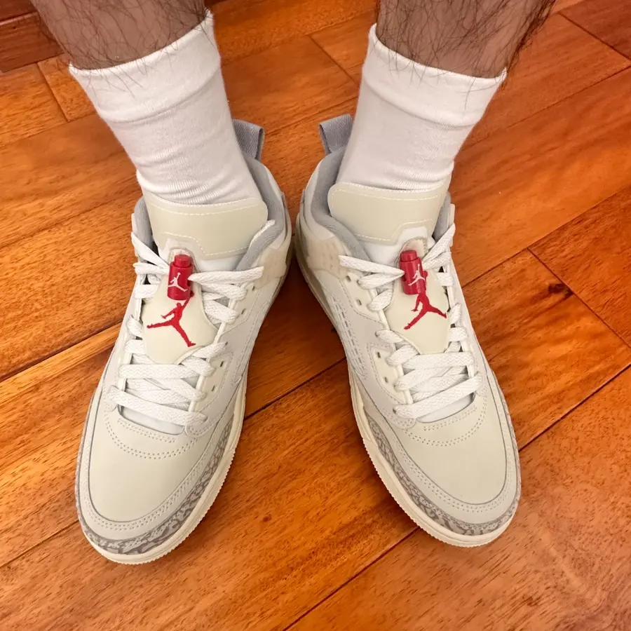 Alternative view of Giày Nike Air Jordan Spizike Low GS ‘Coconut Milk’ FQ3950-100