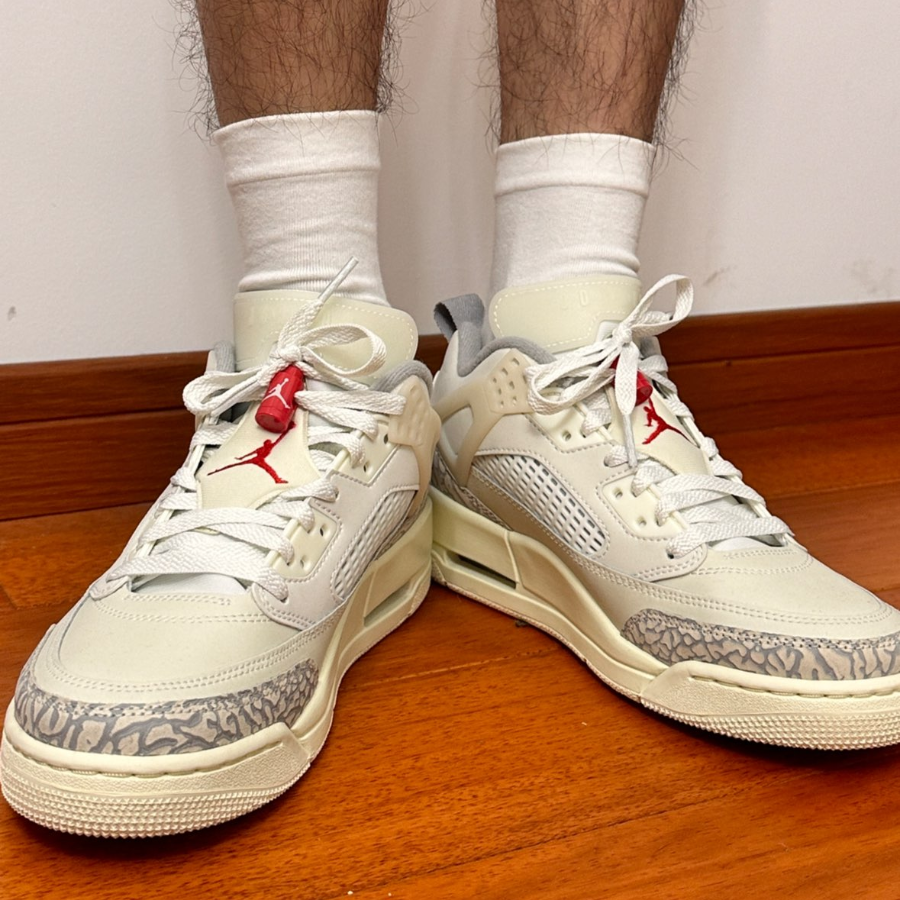 Giày Nike Air Jordan Spizike Low GS ‘Coconut Milk’ FQ3950-100 - Ảnh 4