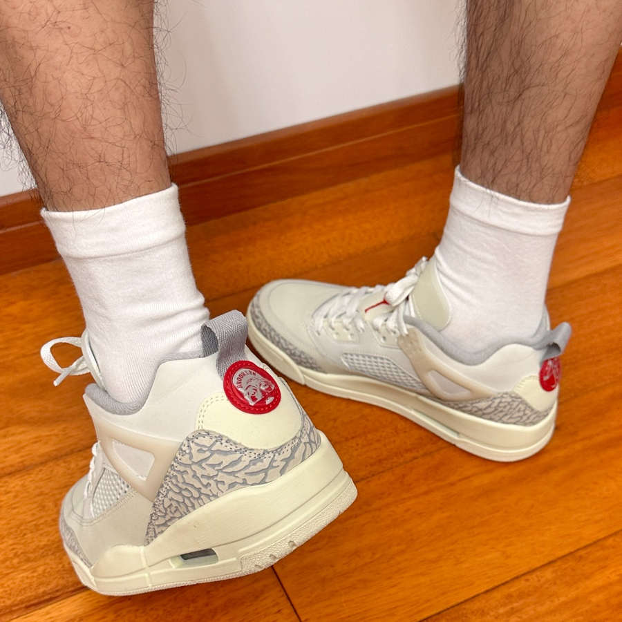 Giày Nike Air Jordan Spizike Low GS ‘Coconut Milk’ FQ3950-100 - Ảnh 5