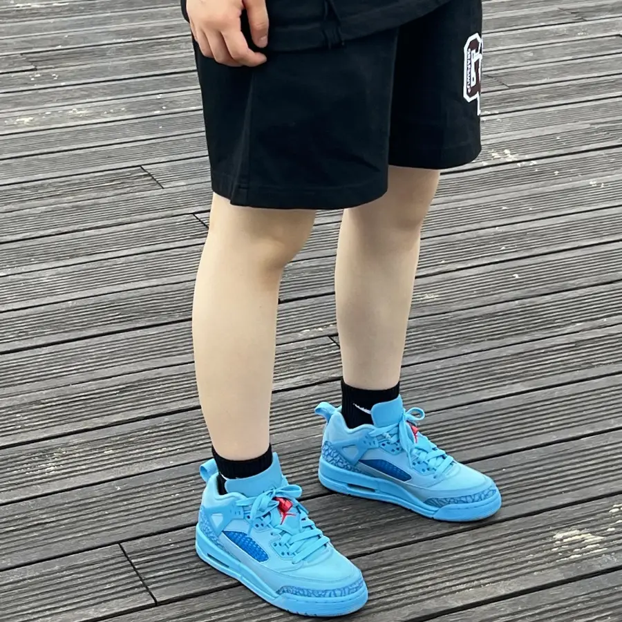 Alternative view of Giày Nike Air Jordan Spizike Low GS ‘Houston Oilers’ FQ3950-400