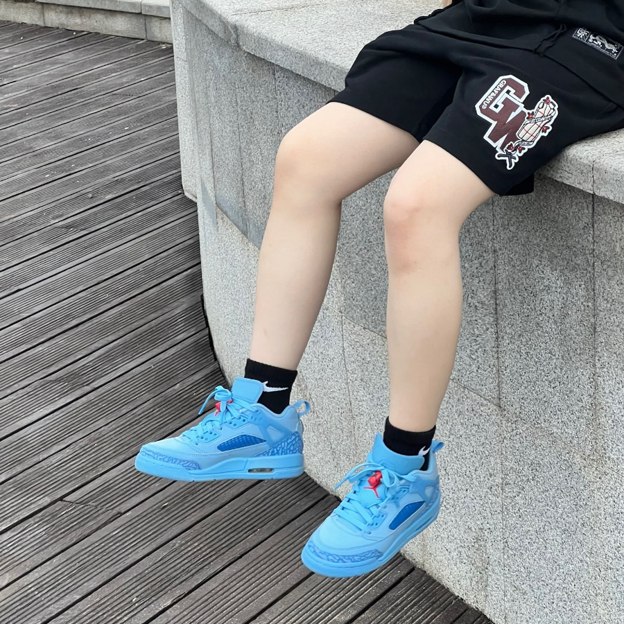 Giày Nike Air Jordan Spizike Low GS ‘Houston Oilers’ FQ3950-400 - Ảnh 5