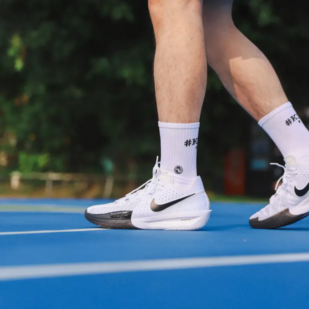 Giày Nike Air Zoom GT Cut 3 EP ‘White Black’ DV2918-102 - Ảnh 5