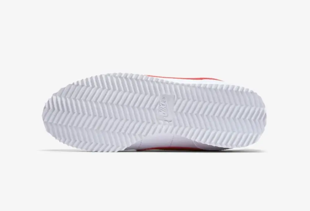 Giày Nike Cortez Basic SL GS ‘White Gym Red’ 904764-101 - Ảnh 6
