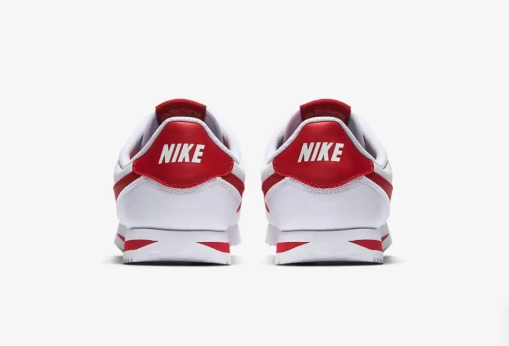 Giày Nike Cortez Basic SL GS ‘White Gym Red’ 904764-101 - Ảnh 5