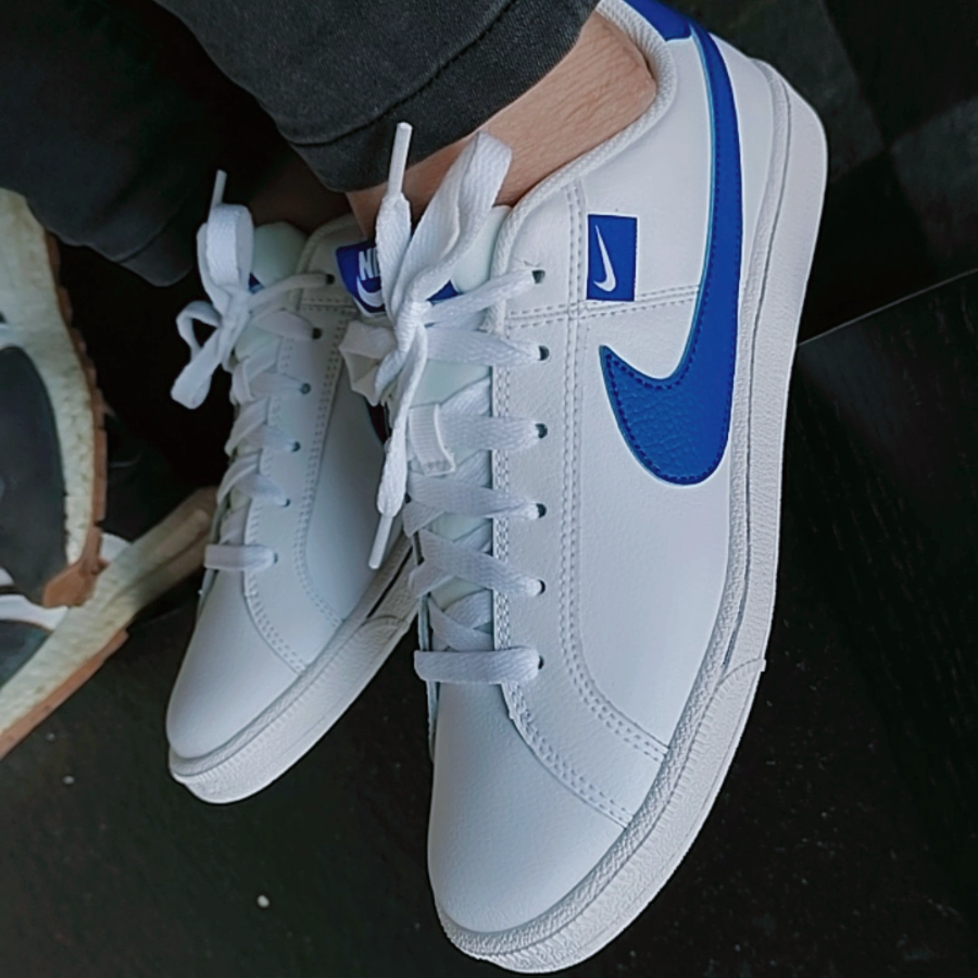 Giày Nike Court Royale ‘White Blue’ CJ9263-101 - Ảnh 2