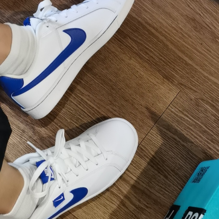 Giày Nike Court Royale ‘White Blue’ CJ9263-101 - Ảnh 3