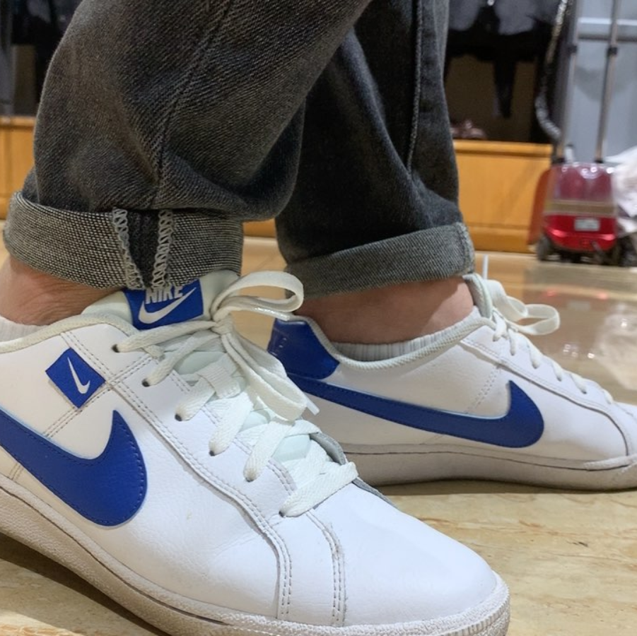 Giày Nike Court Royale ‘White Blue’ CJ9263-101 - Ảnh 4