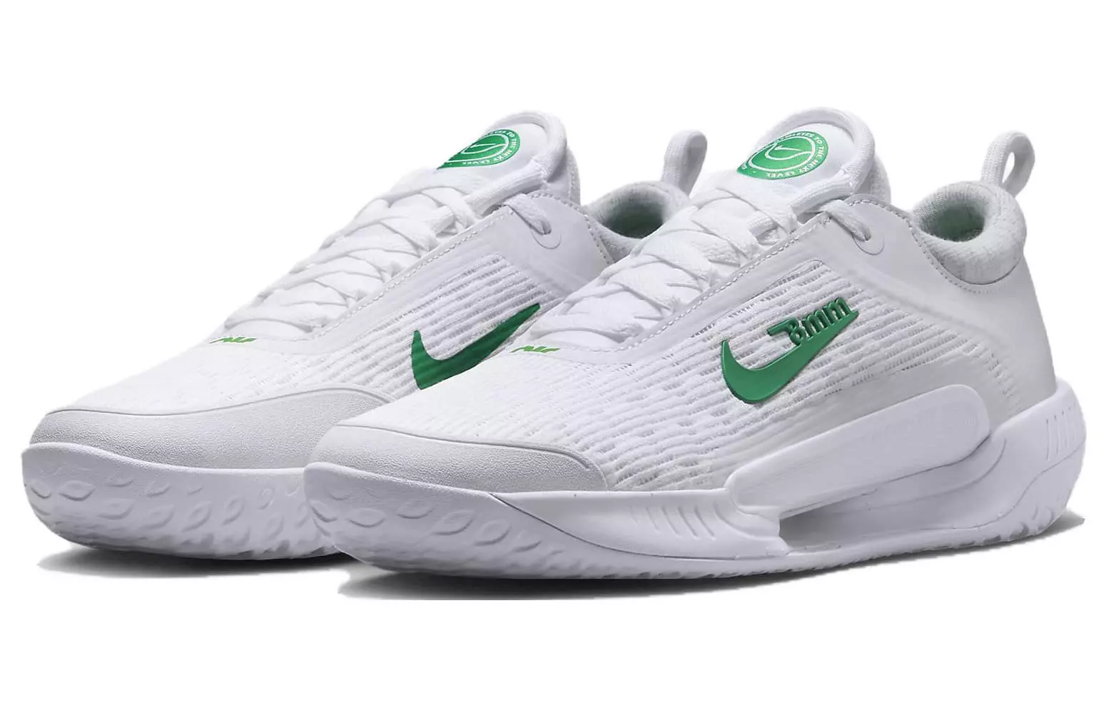 Giày Nike Court Zoom NXT HC Low ‘White Kelly’ DV3276-102 - Ảnh 4