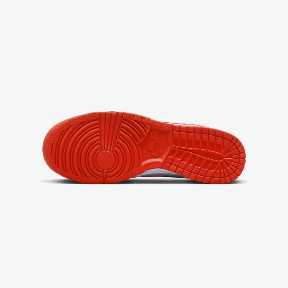 Giày Nike Dunk Hi Retro ‘White Picante Red’ DV0828-100 - Ảnh 6