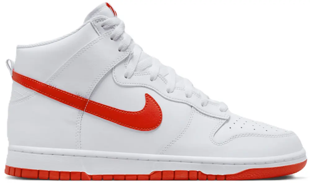 Giày Nike Dunk Hi Retro ‘White Picante Red’ DV0828-100