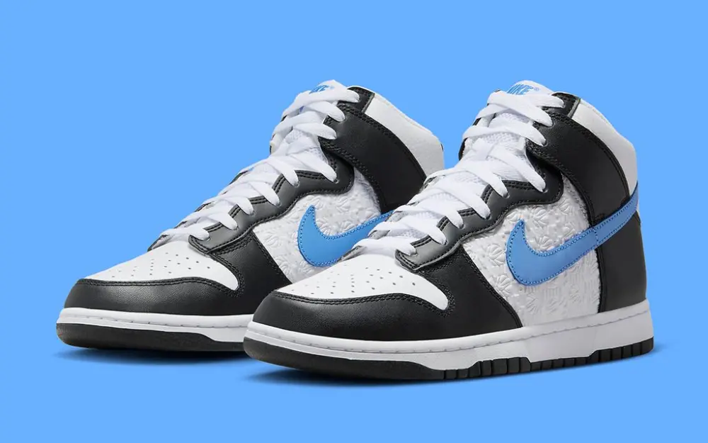 Alternative view of Giày Nike Dunk High Retro EMB ‘University Blue’ FJ4210-001