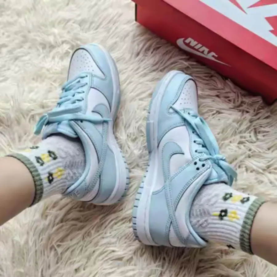 Giày Nike Dunk Low GS ‘Glacier Blue’ FB9109-105 - Ảnh 4