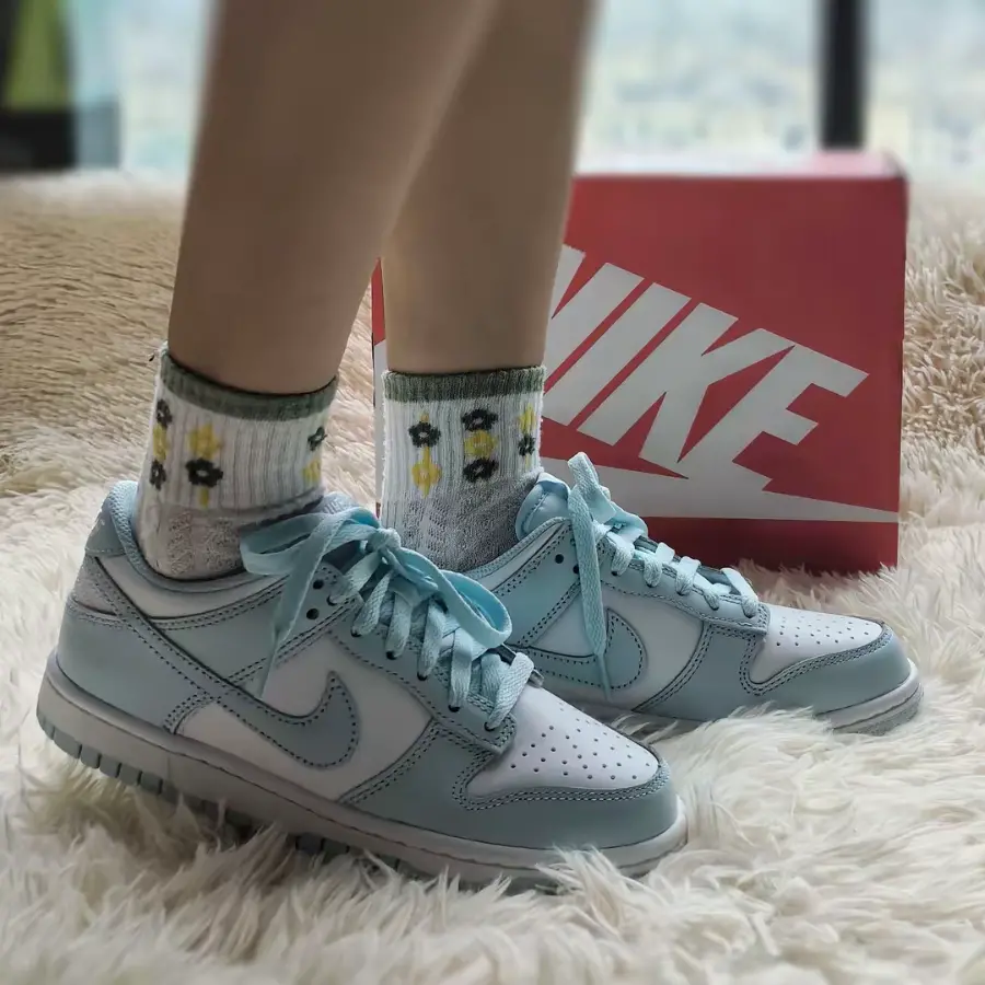 Giày Nike Dunk Low GS ‘Glacier Blue’ FB9109-105 - Ảnh 5