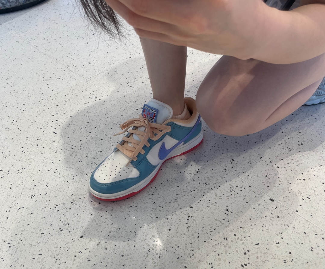 Giày Nike Dunk Low Premium ‘Denim Turquoise’ HJ9112-110 - Ảnh 2