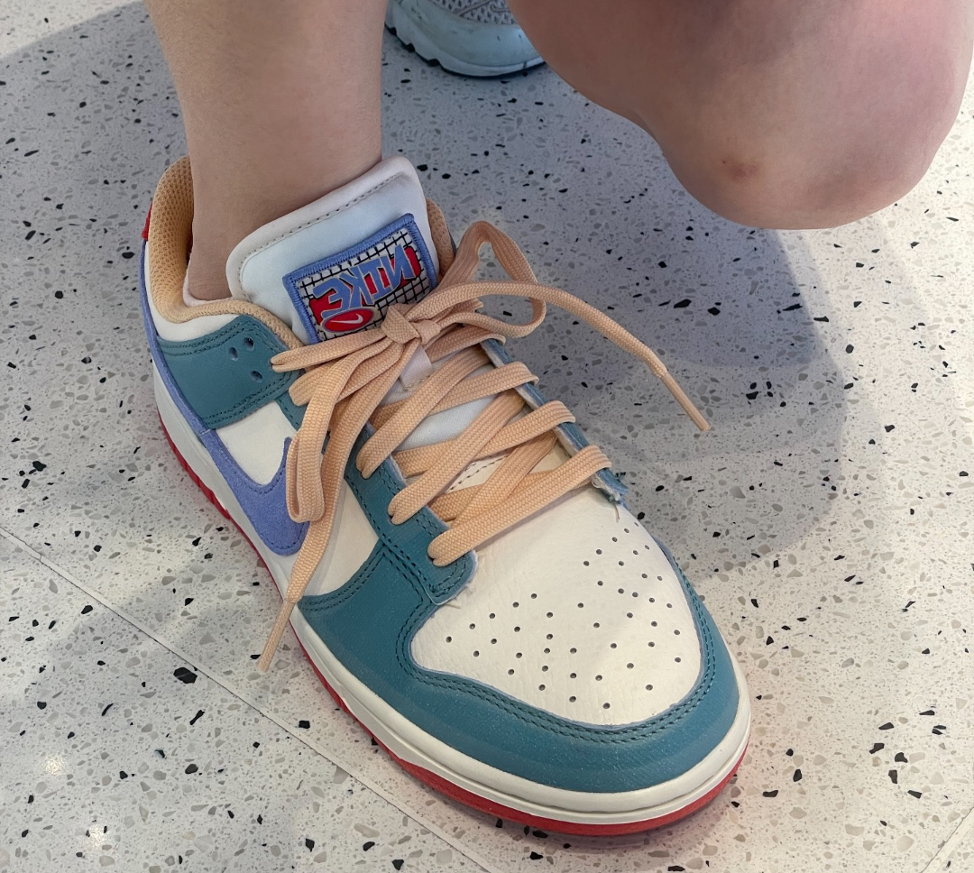 Giày Nike Dunk Low Premium ‘Denim Turquoise’ HJ9112-110 - Ảnh 5