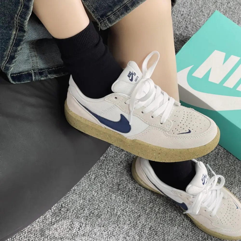 Giày Nike Force 58 SB ‘White Light Brown Gum’ CZ2959-100 - Ảnh 4