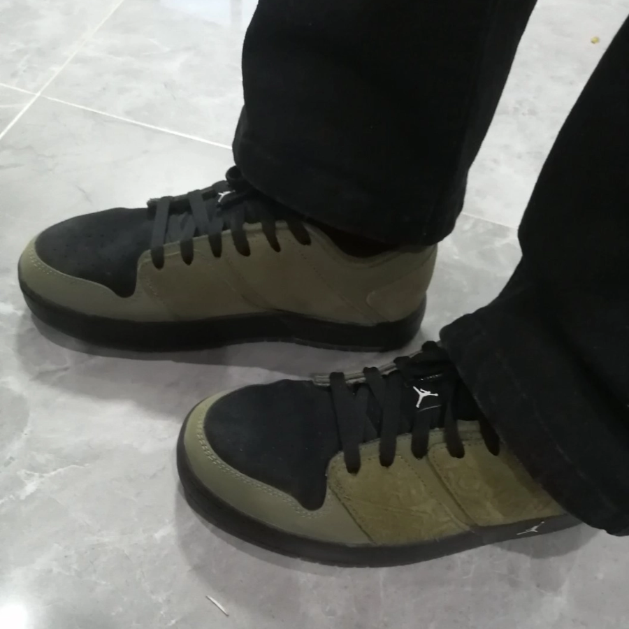 Giày Nike Jordan Nu Retro 1 Low 'Dark Green' FB4412-200 - Ảnh 3