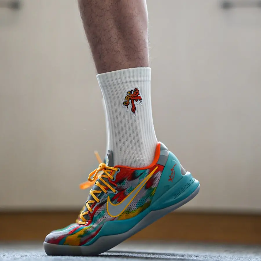 Giày Nike Kobe 8 GS 2024 ‘Venice Beach’ HF7319-001 - Ảnh 4