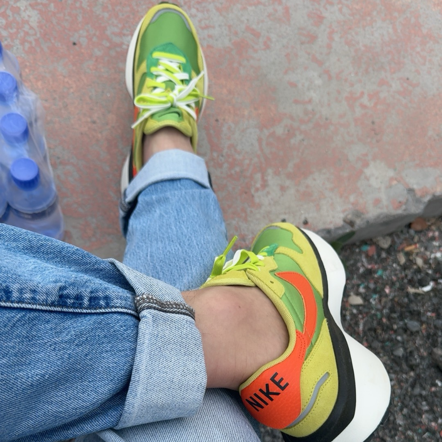 Giày Nike Phoenix Waffle ‘Chlorophyll Safety Orange’ FD2196-300 - Ảnh 3