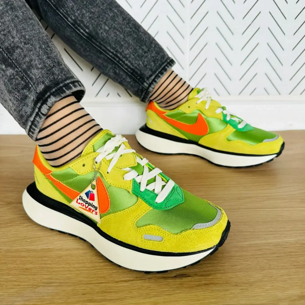 Giày Nike Phoenix Waffle ‘Chlorophyll Safety Orange’ FD2196-300 - Ảnh 4